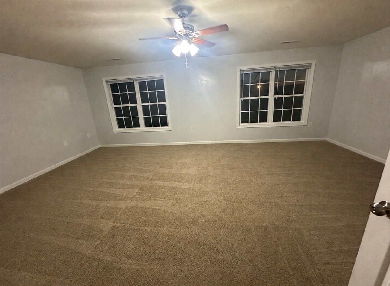 Carpet cleaning after photo