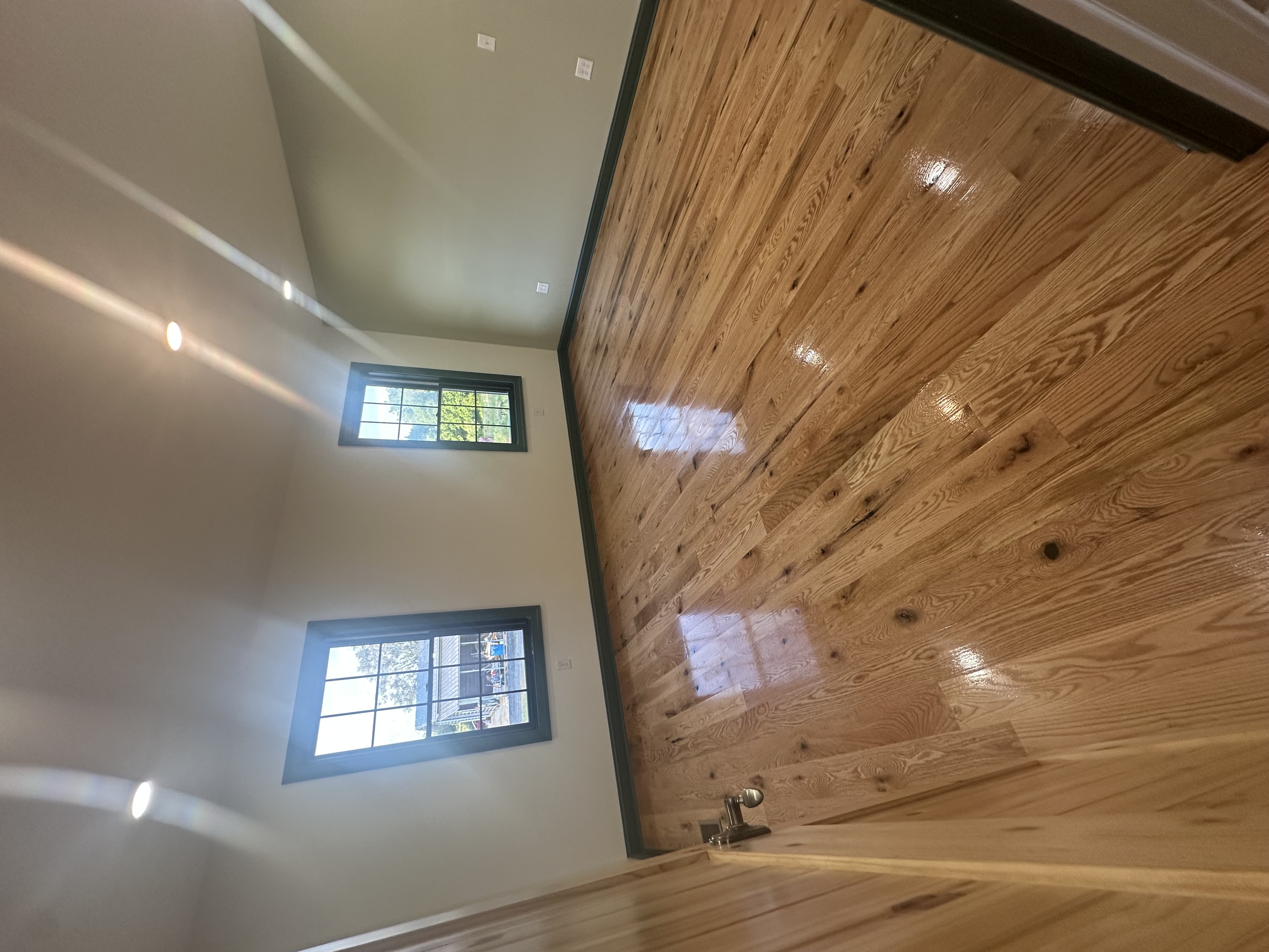 Post-construction cleaning after photo